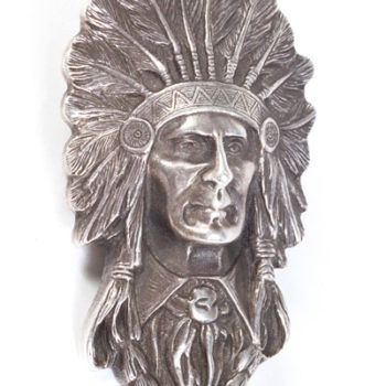 Sterling Silver American Indian Chief
