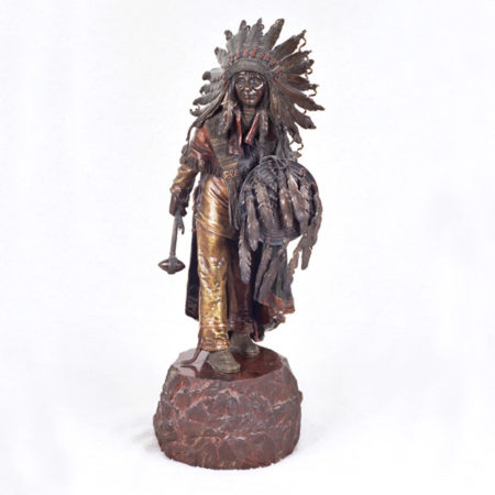 Carl Kauba bronze figure