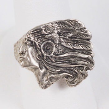 Art Nouveau Sterling Silver Ring