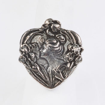 Art Nouveau Sterling Silver Ring