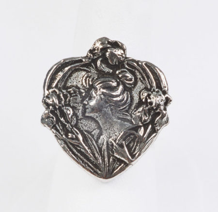 Art Nouveau Sterling Silver Ring