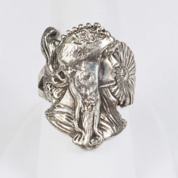 Art Nouveau Sterling Silver Ring