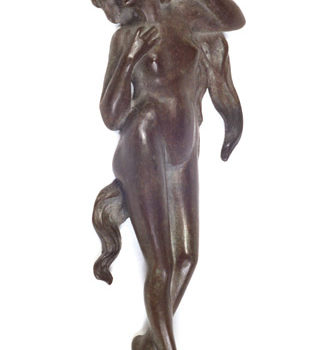 Art Nouveau Bronze Paper Weight