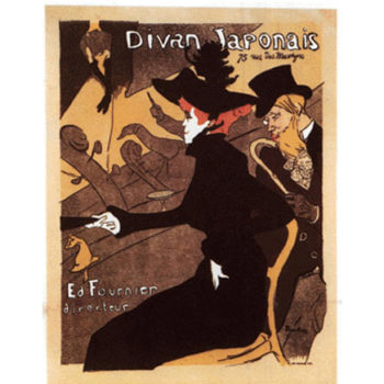 Divan Japonais Alphonse Mucha poster