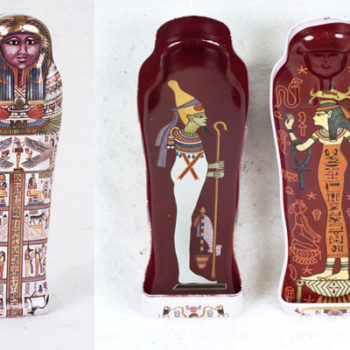 Egyptian Mummy Tins