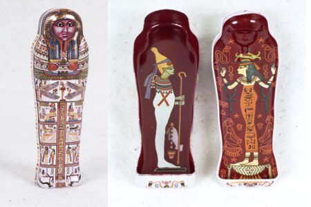 Egyptian Mummy Tins