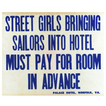 Street Girls Sign