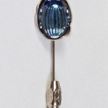 Tiffany Scarab Stickpin Set in Sterling Silver